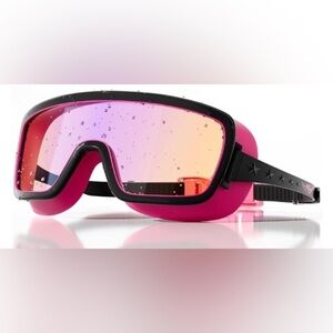 Angel Season Adult Swim Goggles UV Anti Fog Waterproof Swimming Eyewear OS Pink